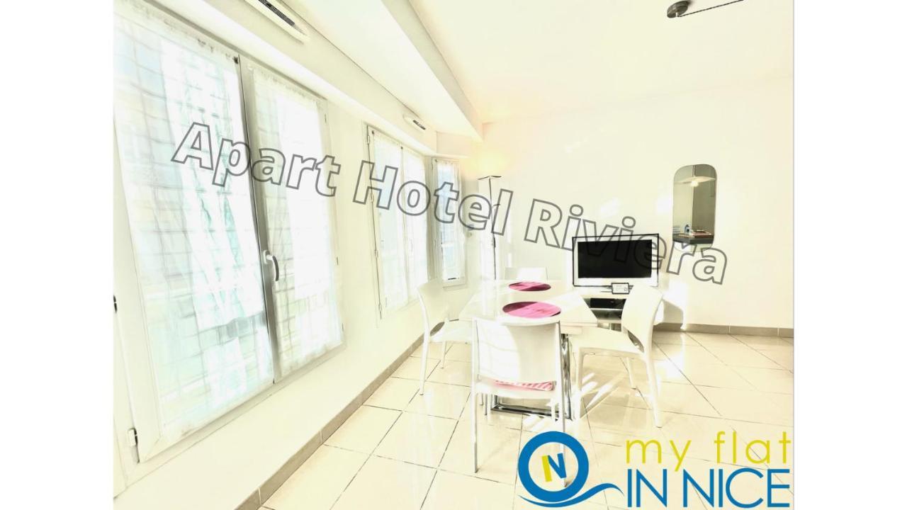 Aparthotel Riviera - Nice Cote D'Azur - Grimaldi Ac - Promenade Des Anglais Exteriör bild